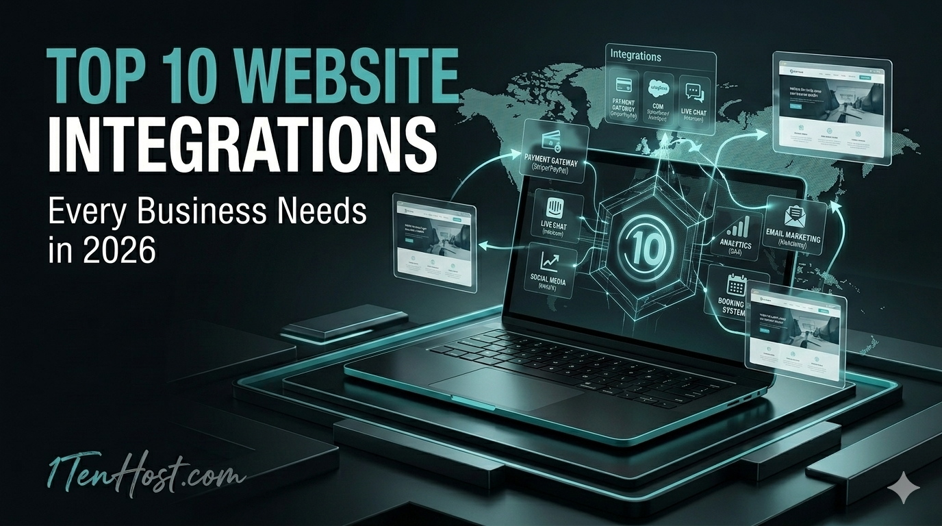 Top 10 Website Integrations Every Business Website Needs in 2026