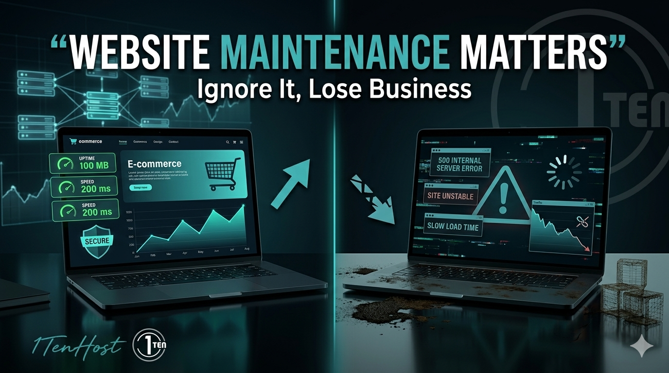Why Website Maintenance Is Critical for Business, What Happens If You Ignore It